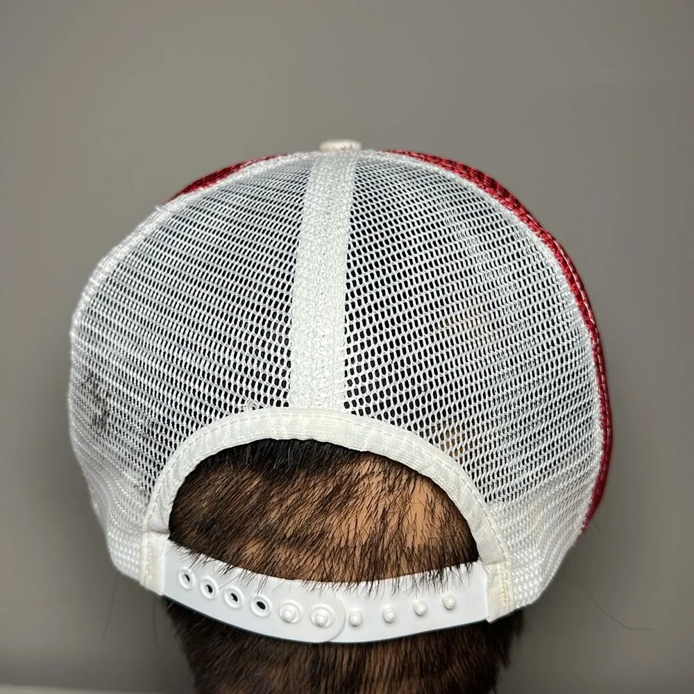 Budweiser vintage Mesh Cap in Red and White - Picture 4 of 7